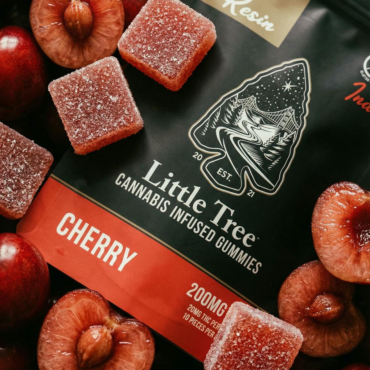 Little Tree - Little Tree Cherry Live Resin Gummies – 200MG - 1