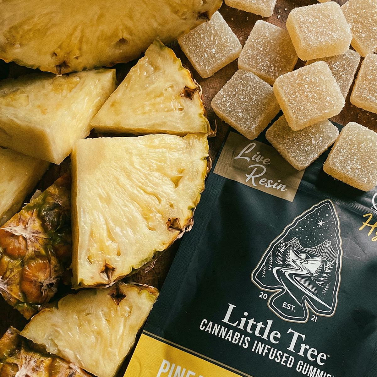 Little Tree - Little Tree Pineapple Live Resin Gummies – 200MG - 1