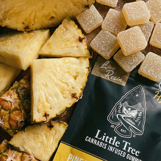 Little Tree - Little Tree Pineapple Live Resin Gummies – 200MG - 1
