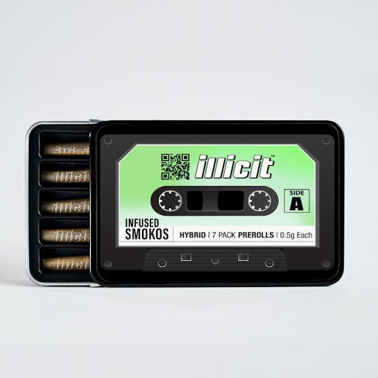 ILLICIT - Hybrid Infused Smokos .5g 7-Pack - 1