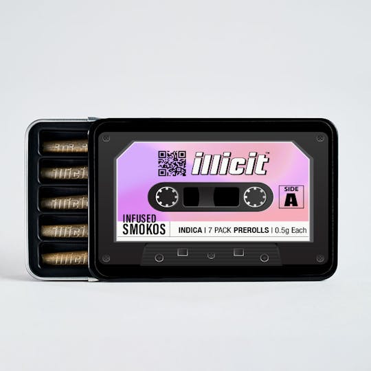 ILLICIT - Indica Infused Smokos .5g 7-Pack - 1