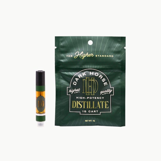 Dark Horse Cannabis - Blueberry Clementine | 1g Broad Spectrum LR Cartridge - 1
