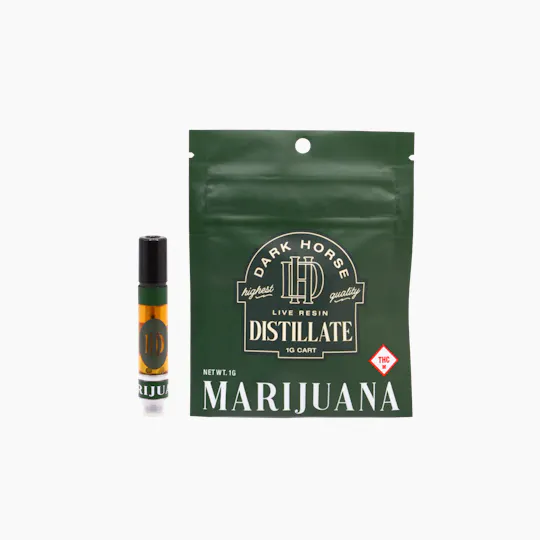 Dark Horse Cannabis - Durban Lemonade | 1g Live Resin Cartridge - 1