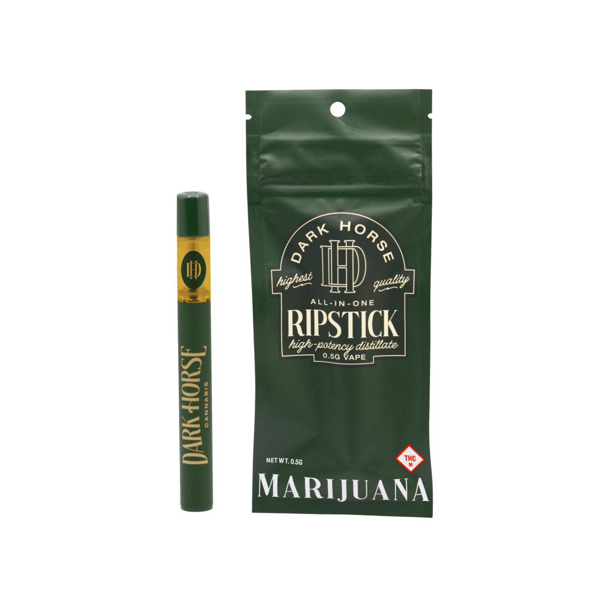 Dark Horse Cannabis - King Louis OG | 0.5g Live Resin All-In-One - 1