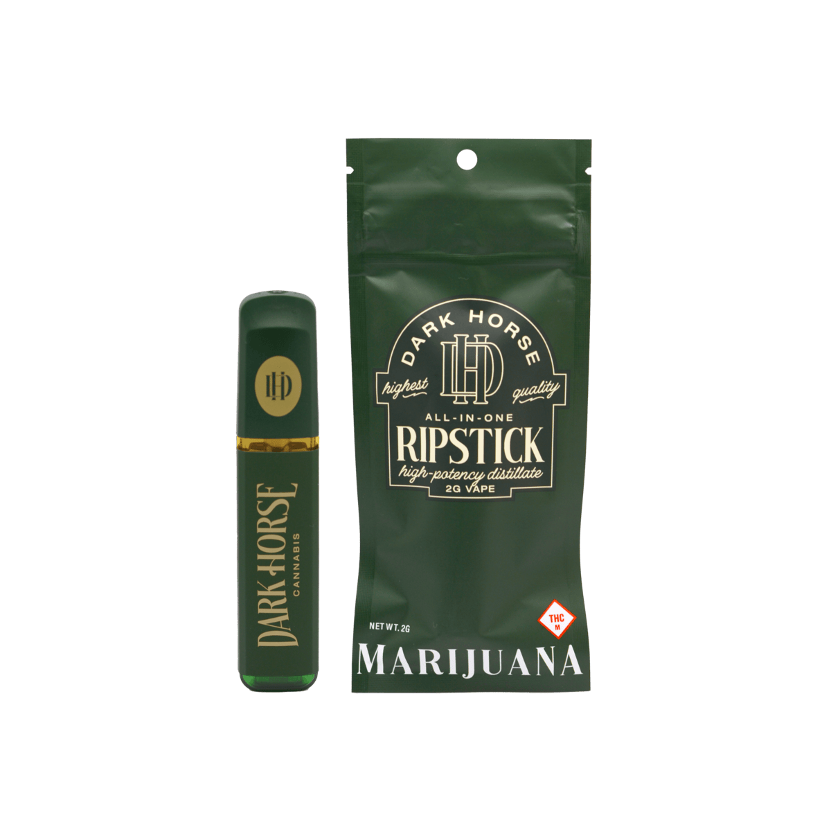 Dark Horse Cannabis - Purple Punch | 2g Live Resin All-In-One - 1