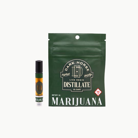 Dark Horse Cannabis - Sweet Tea Haze | 1g Live Resin Cartridge - 1