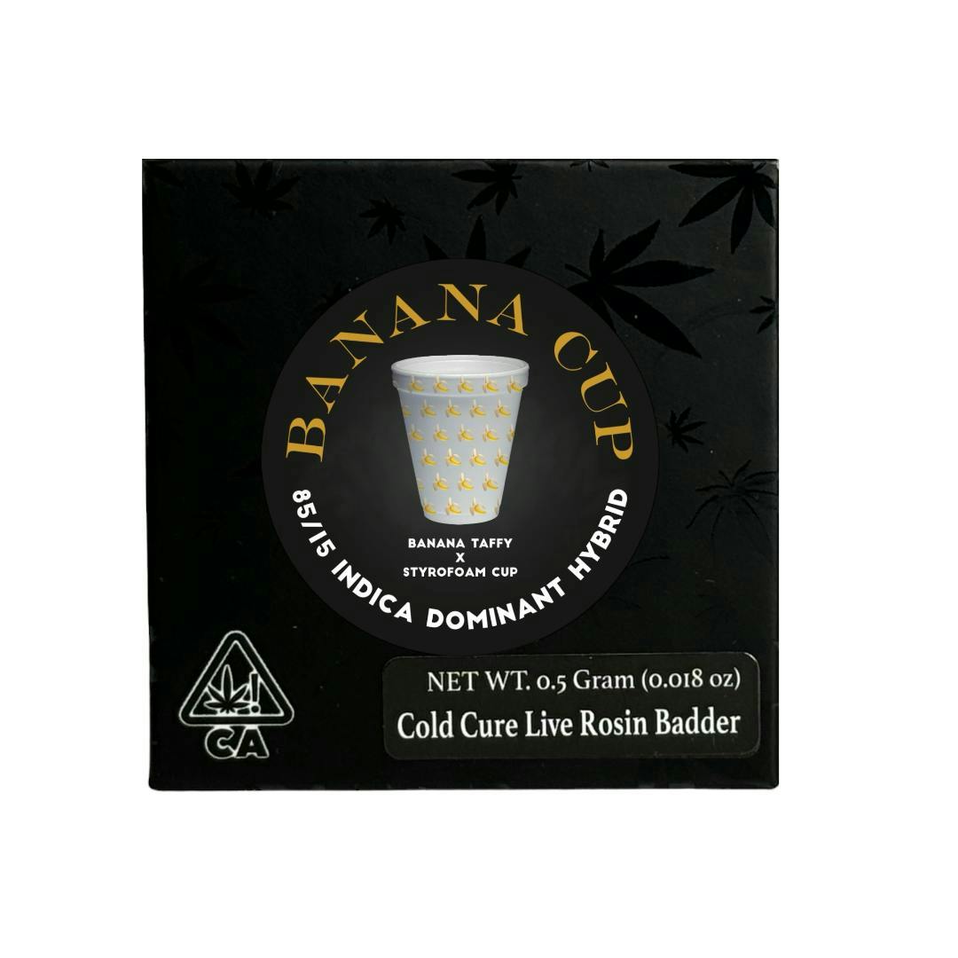 Team Elite Genetics - Banana Cup | Cold Cure Badder | 0.5g - 1