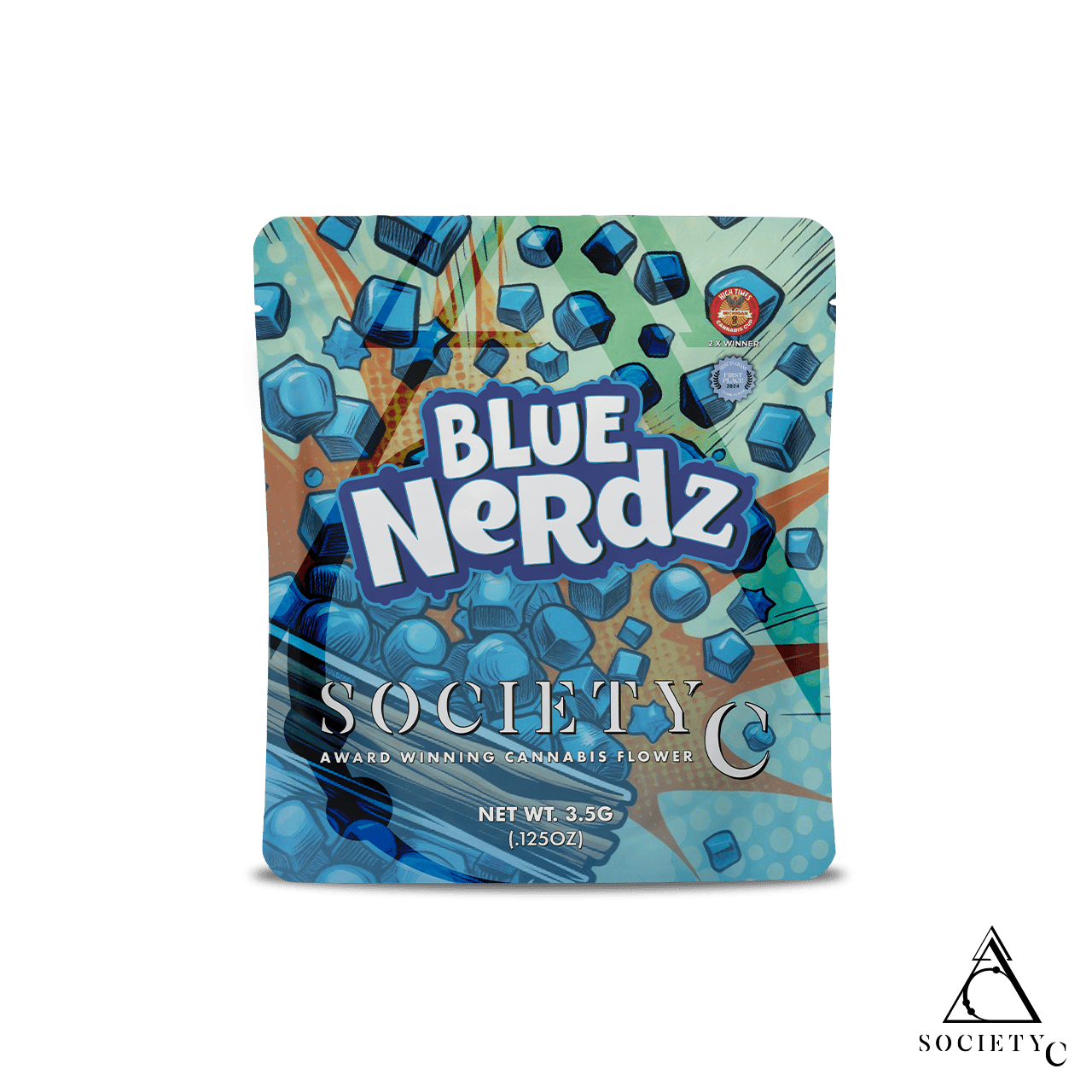 Society C - Society C | Blue Nerdz | Big Buds | 3.5g - 1