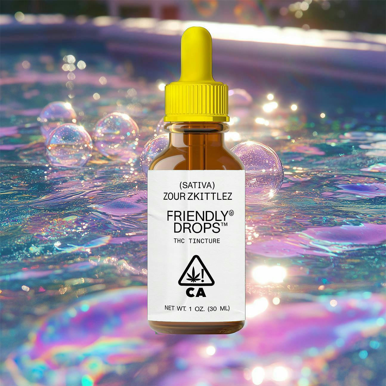 Friendly Brand - Friendly Brand | Friendly Drops | Zour Zkittles | Tinctures | 1000mg | 30ml - 1