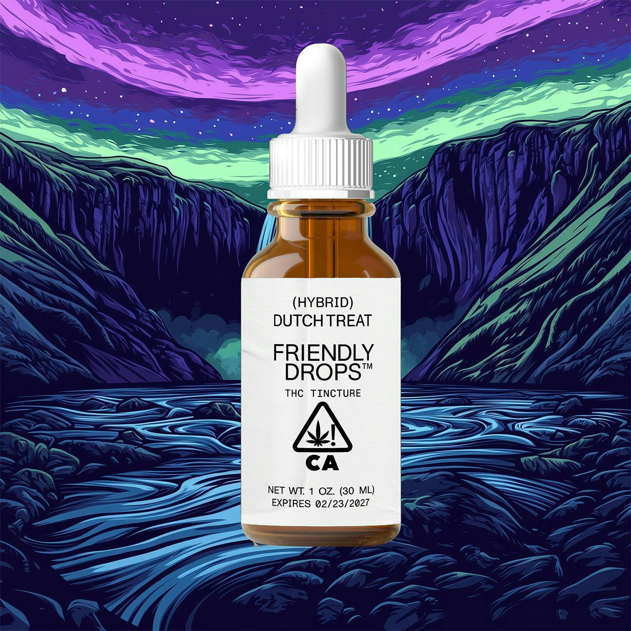 Friendly Brand - Friendly Brand | Friendly Drops | Dutch Treat | Tinctures | 1000mg | 30ml - 1