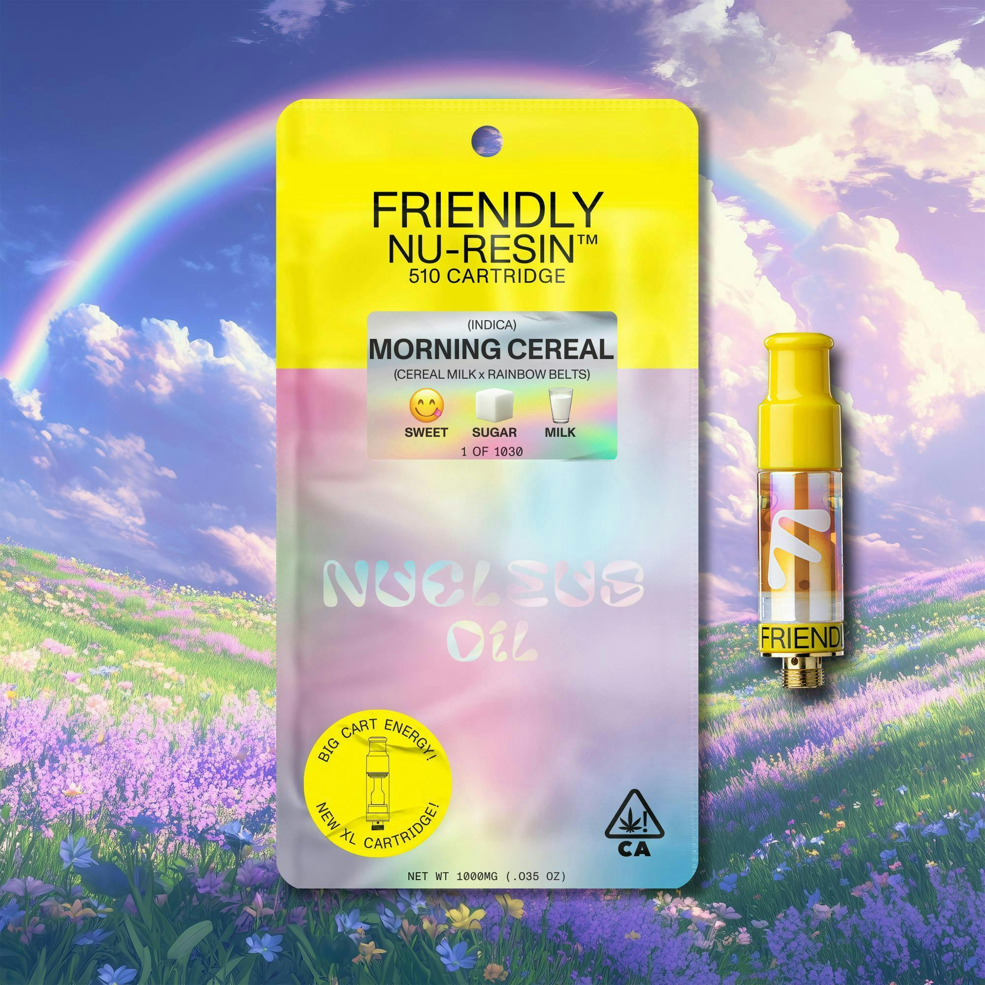 Friendly Brand - Friendly Brand | Morning Cereal | Cured Nuresin Cartridge | 1g - 1