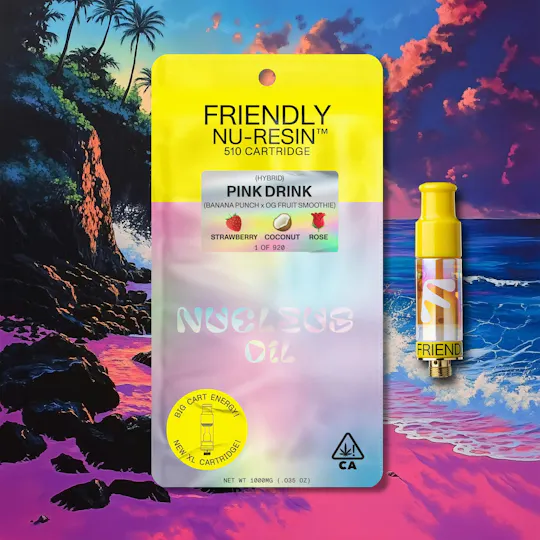 Friendly Brand - Friendly Brand | Pink Drink | Cured Nuresin Cartridge | 1g - 1