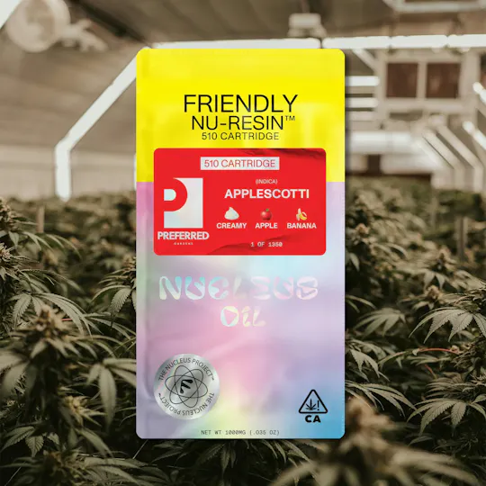 Friendly Brand - Friendly x Preferred | Applescotti | Live Nuresin Cartridge | 1g - 1