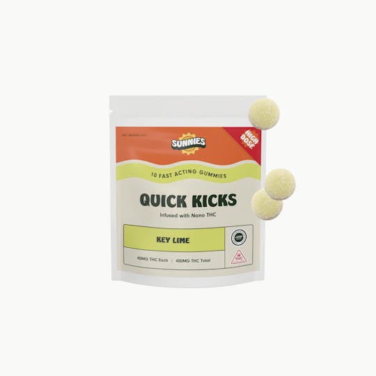 SunMed Growers - Key Lime Nano Gummies Edible 400mg - 1