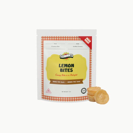 SunMed Growers - Lemon Bites Edible 400mg - 1