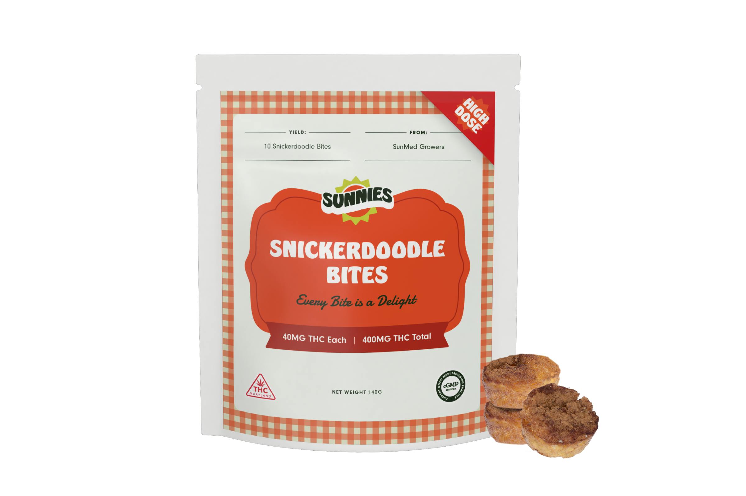 SunMed Growers - Snickerdoodle Bites 400mg - 1