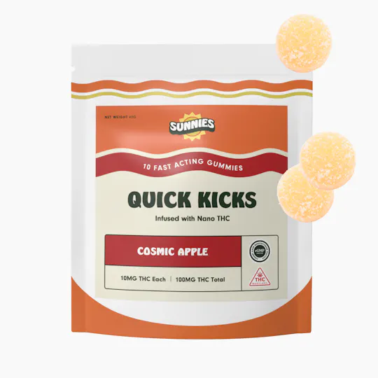 SunMed Growers - Cosmic Apple Nano Gummies 100mg - 1