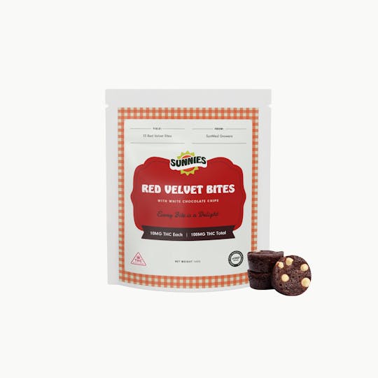 SunMed Growers - Red Velvet Bites Edible 100mg - 1