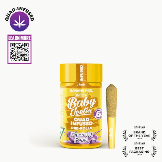 Jeeter - Baby Jeeter | Quad-Infused - Banana Peel - 1