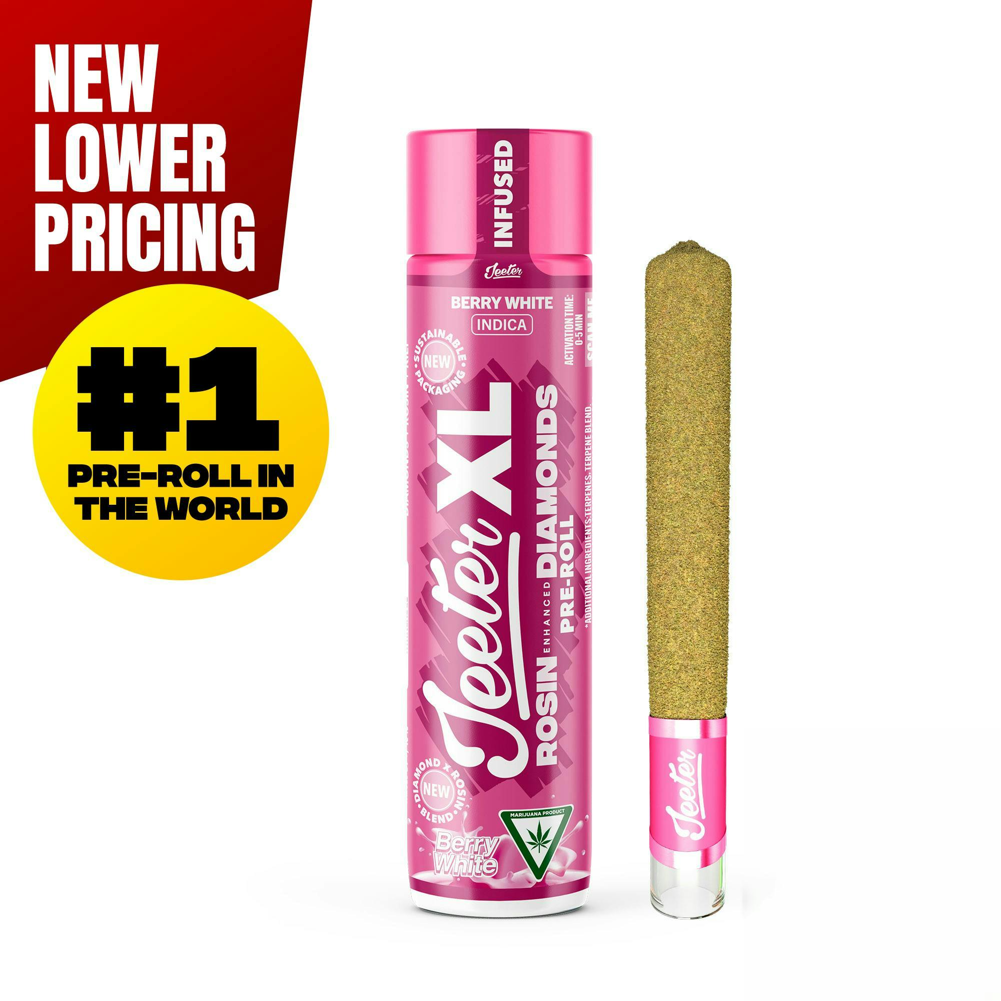 Jeeter - Jeeter | Berry White | XL Quad-Infused Joint | 2g - 1
