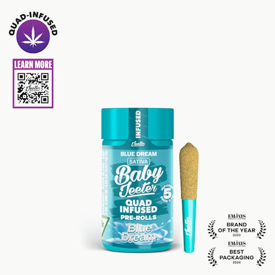 Jeeter - Baby Jeeter | Quad-Infused - Blue Dream - 1