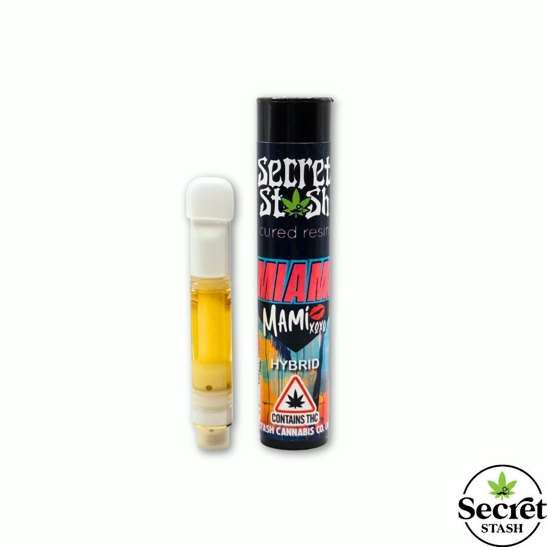 Secret Stash - Secret Stash | Cured Resin Cart | Miami Mami | 1g - 1