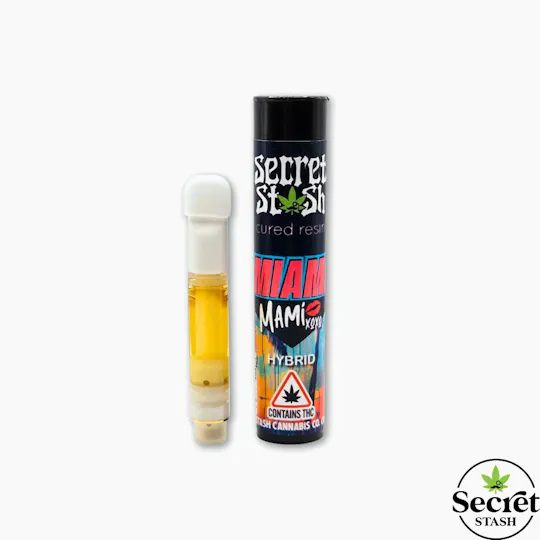 Secret Stash - Secret Stash | Cured Resin Cart | Miami Mami | 1g - 1