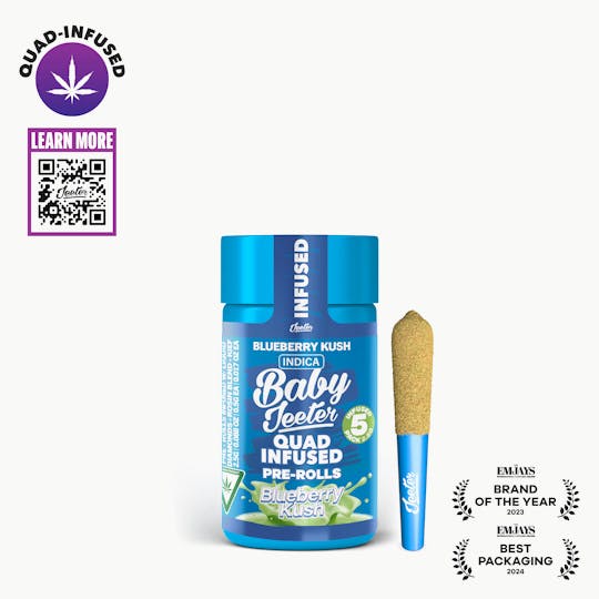 Jeeter - Baby Jeeter | Quad-Infused - Blueberry Kush - 1