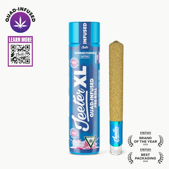 Jeeter - Jeeter XL | Quad-Infused - Durban Poison - 1
