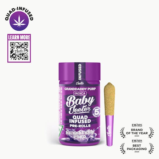 Jeeter - Baby Jeeter | Quad-Infused - Granddaddy Purp - 1