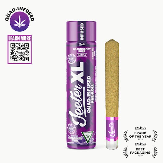 Jeeter - Jeeter XL | Quad-Infused - Granddaddy Purp - 1