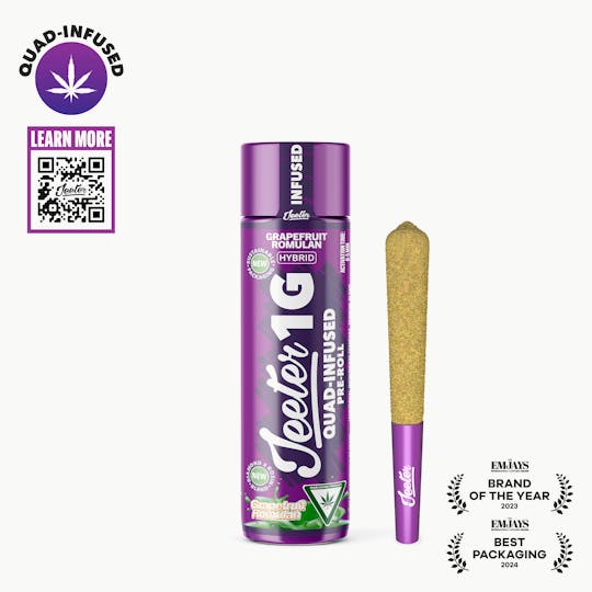 Jeeter - Jeeter Joint | Quad-Infused - Grapefruit Romulan - 1