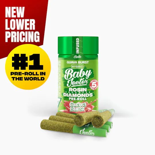 Jeeter - Jeeter | Guava Burst | Quad-Infused Minis | 0.5g each | 5pk - 1