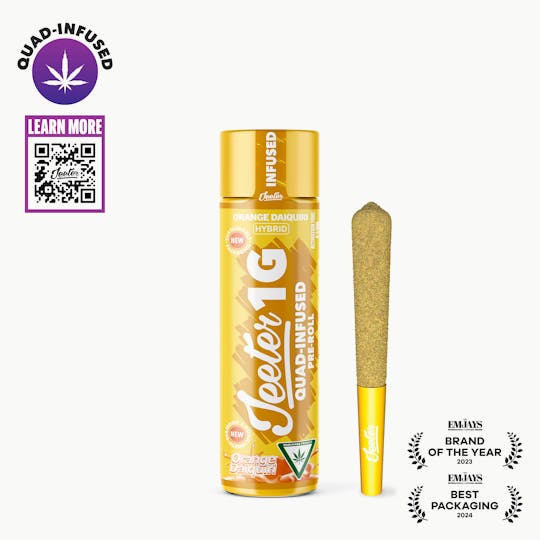 Jeeter - Jeeter Joint | Quad-Infused - Orange Daiquiri - 1