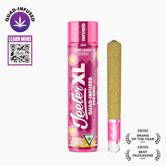 Jeeter - Jeeter | Pink Lemon | XL Quad-Infused Joint | 2g - 1