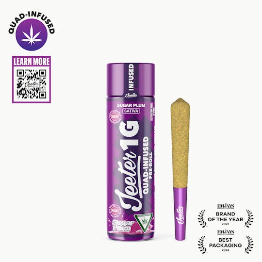 Jeeter - Jeeter Joint | Quad-Infused - Sugar Plum - 1