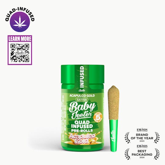 Jeeter - Baby Jeeter | Quad-Infused - Acapulco Gold - 1