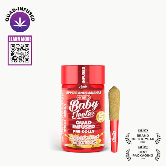 Jeeter - Baby Jeeter | Quad-Infused - Apples And Bananas - 1
