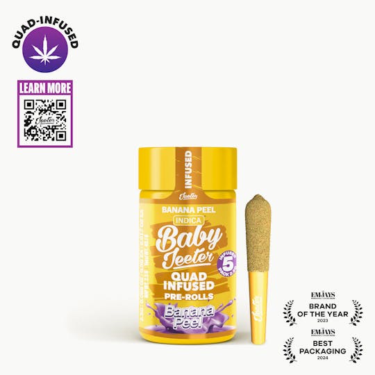 Jeeter - Baby Jeeter | Quad-Infused - Banana Peel - 1