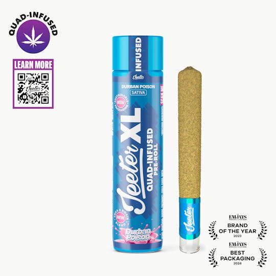 Jeeter - Jeeter XL | Quad-Infused - Durban Poison - 1