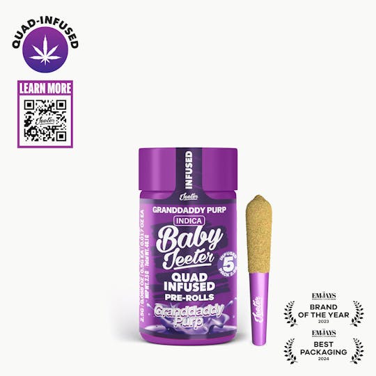 Jeeter - Baby Jeeter | Quad-Infused - Granddaddy Purp - 1