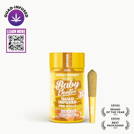Jeeter - Baby Jeeter | Quad-Infused - Mango Sherbet - 1