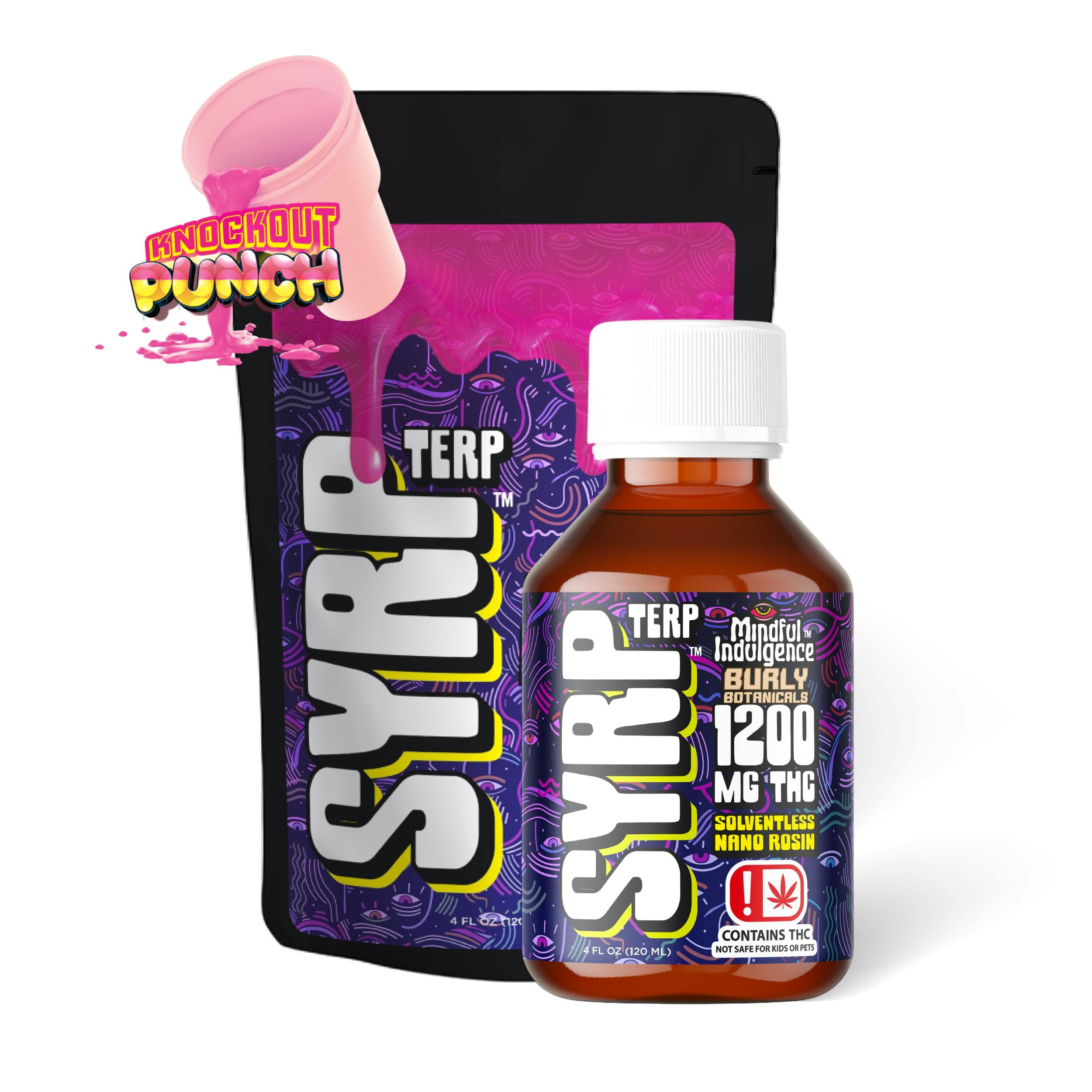 Mindful Indulgence - Mindful Indulgence | 1200mg TERP SYRP *Burly Botanicals* | KnockOut Punch - 1