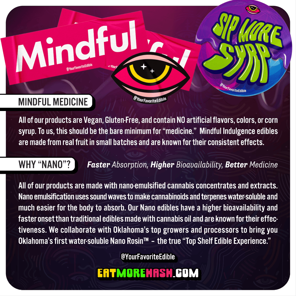 Mindful Indulgence - Mindful Indulgence | 1200mg TERP SYRP *Burly Botanicals* | Sour Melons - 1