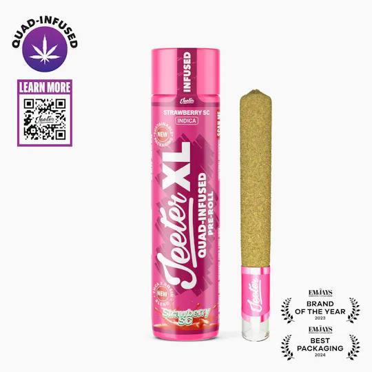 Jeeter - Jeeter | Strawberry SC | XL Quad-Infused Joint | 2g - 1