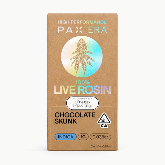 PAX - 100% Live Rosin | Chocolate Skunk 1g - 1