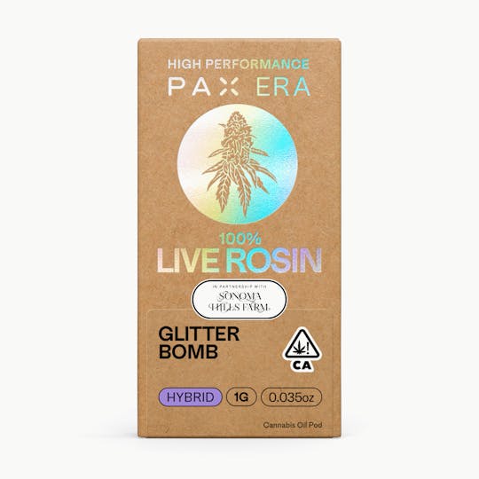 PAX - 100% Live Rosin | Glitterbomb 1g - 1