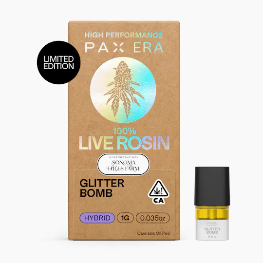 PAX - PAX | Glitterbomb | Live Rosin Pod | 1g - 1