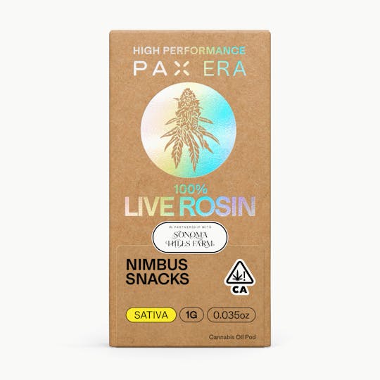 PAX - 100% Live Rosin | Nimbus Snacks 1g - 1