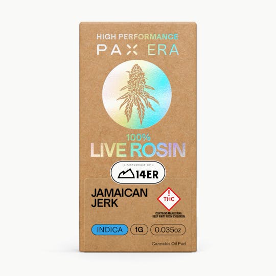 PAX - 100% Live Rosin | Jamaican Jerk 1g - 1